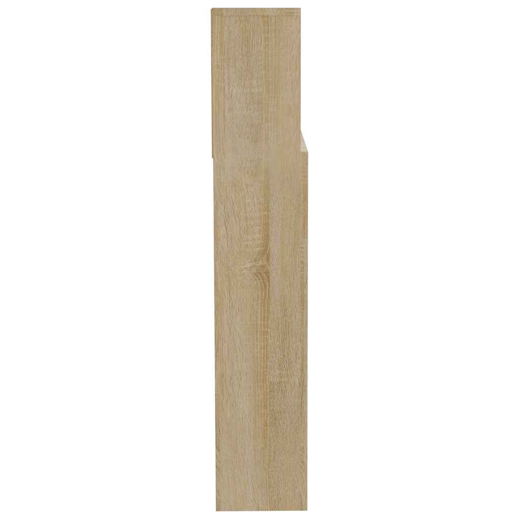 Κεφαλάρι Με Αποθηκευτικό Χώρο Sonoma Δρυς 200 x 19 x 103,5 εκ. - Pakobazaar