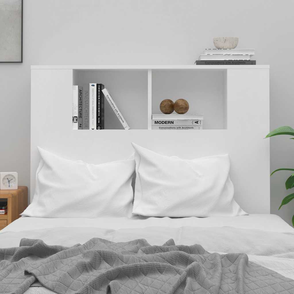 Κεφαλάρι Ντουλάπι Λευκό 100x18,5x102,5 εκ. - Pakobazaar