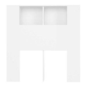 Κεφαλάρι Ντουλάπι Λευκό 100x18,5x102,5 εκ. - Pakobazaar