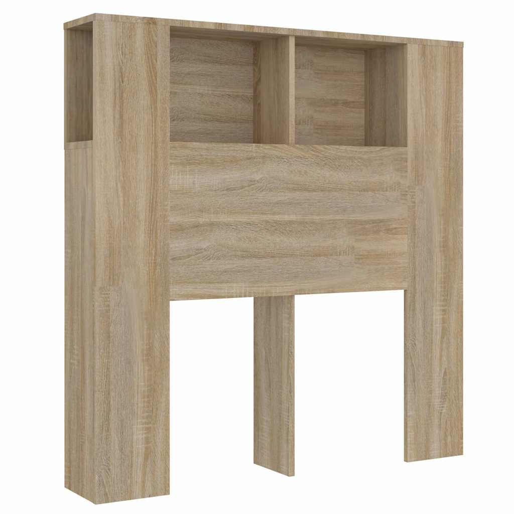 Κεφαλάρι Με Αποθηκευτικό Χώρο Sonoma Δρυς 100x18,5x102,5 εκ. - Pakobazaar