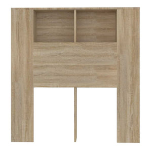 Κεφαλάρι Με Αποθηκευτικό Χώρο Sonoma Δρυς 100x18,5x102,5 εκ. - Pakobazaar