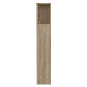 Κεφαλάρι Με Αποθηκευτικό Χώρο Sonoma Δρυς 100x18,5x102,5 εκ. - Pakobazaar