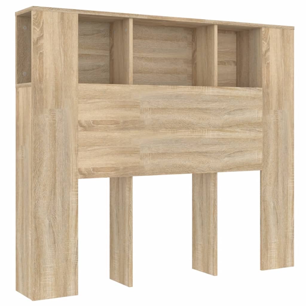 Κεφαλάρι Με Αποθηκευτικό Χώρο Sonoma Δρυς 120x18,5x102,5 εκ. - Pakobazaar