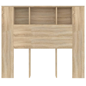 Κεφαλάρι Με Αποθηκευτικό Χώρο Sonoma Δρυς 120x18,5x102,5 εκ. - Pakobazaar