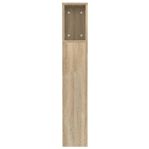 Κεφαλάρι Με Αποθηκευτικό Χώρο Sonoma Δρυς 120x18,5x102,5 εκ. - Pakobazaar