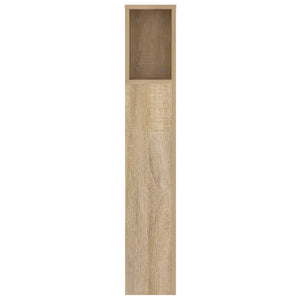 Κεφαλάρι Με Αποθηκευτικό Χώρο Sonoma Δρυς 140x18,5x104,5 εκ. - Pakobazaar