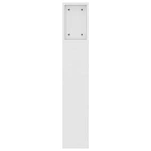 Κεφαλάρι Με Αποθηκευτικό Χώρο Λευκό 160 x 18,5 x 104,5 εκ.