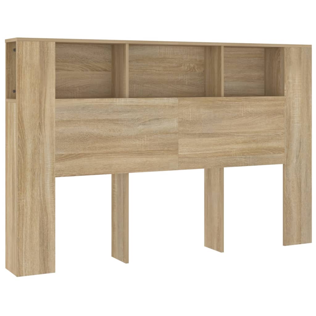 Κεφαλάρι Με Αποθηκευτικό Χώρο Sonoma Δρυς 160x19x103,5 εκ.
