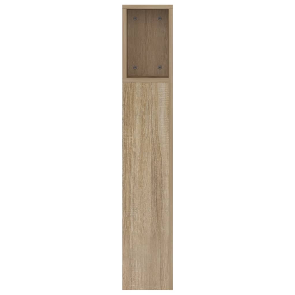 Κεφαλάρι Με Αποθηκευτικό Χώρο Sonoma Δρυς 160x19x103,5 εκ.