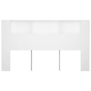 Κεφαλάρι Με Αποθηκευτικό Χώρο Λευκό 180 x 18,5 x 104,5 εκ.