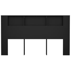 Κεφαλάρι Με Αποθηκευτικό Χώρο Μαύρο 180 x 18,5 x 104,5 εκ. - Pakobazaar