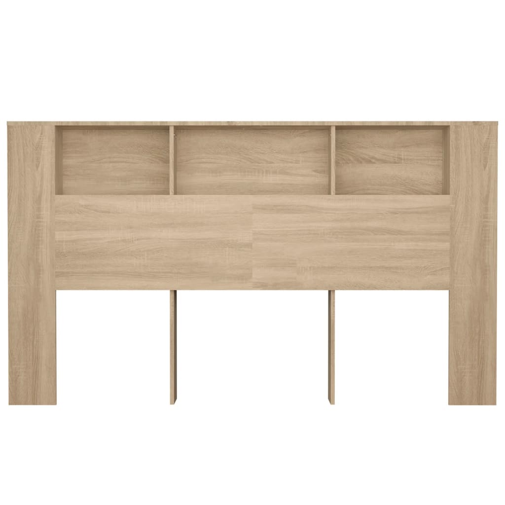 Κεφαλάρι Με Αποθηκευτικό Χώρο Sonoma Δρυς 180x18,5x104,5 εκ.