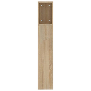 Κεφαλάρι Με Αποθηκευτικό Χώρο Sonoma Δρυς 200x18,5x104,5 εκ.