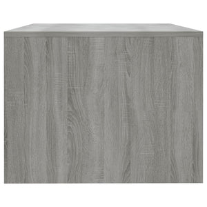 Τραπεζάκι Σαλονιού Γκρι Sonoma 102x55x42 εκ. Επεξεργασμένο Ξύλο