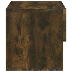 Κομοδίνα Επιτοίχια 2 Τεμ. Καπνιστή Δρυς - Pakobazaar
