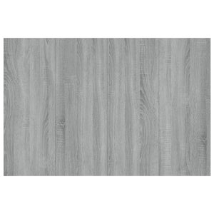 Κεφαλάρι Κρεβατιού Γκρι Sonoma 120x1,5x80 εκ. Επεξεργ. Ξύλο - Pakobazaar