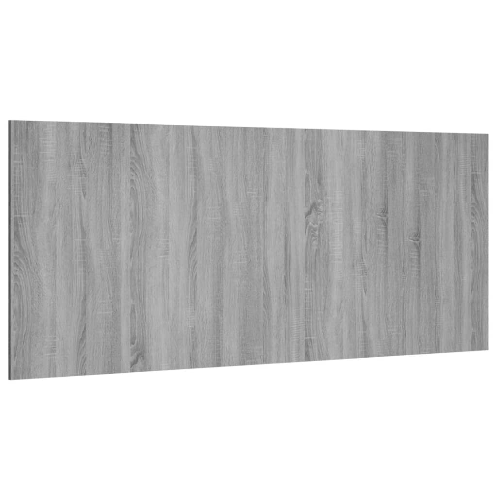 Κεφαλάρι Κρεβατιού Γκρι Sonoma 200x1,5x80 εκ. Επεξεργ. Ξύλο