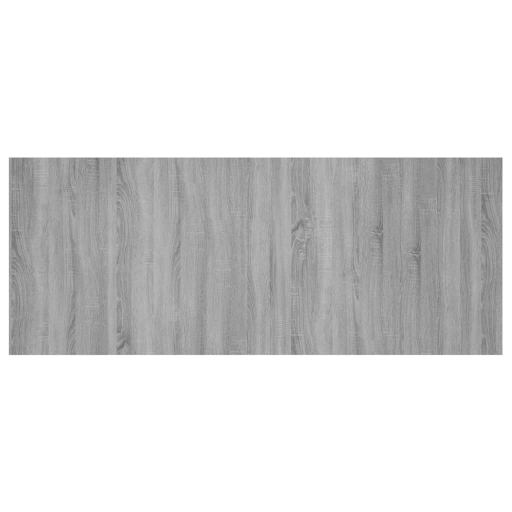 Κεφαλάρι Κρεβατιού Γκρι Sonoma 200x1,5x80 εκ. Επεξεργ. Ξύλο