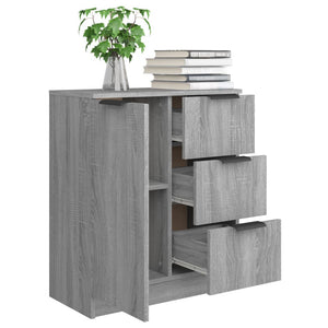 Ντουλάπι Γκρι Sonoma 60 x 30 x 70 εκ. από Επεξεργασμένο Ξύλο