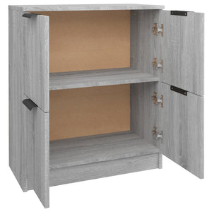 Ντουλάπι Γκρι Sonoma 60 x 30 x 70 εκ. από Επεξεργασμένο Ξύλο - Pakobazaar