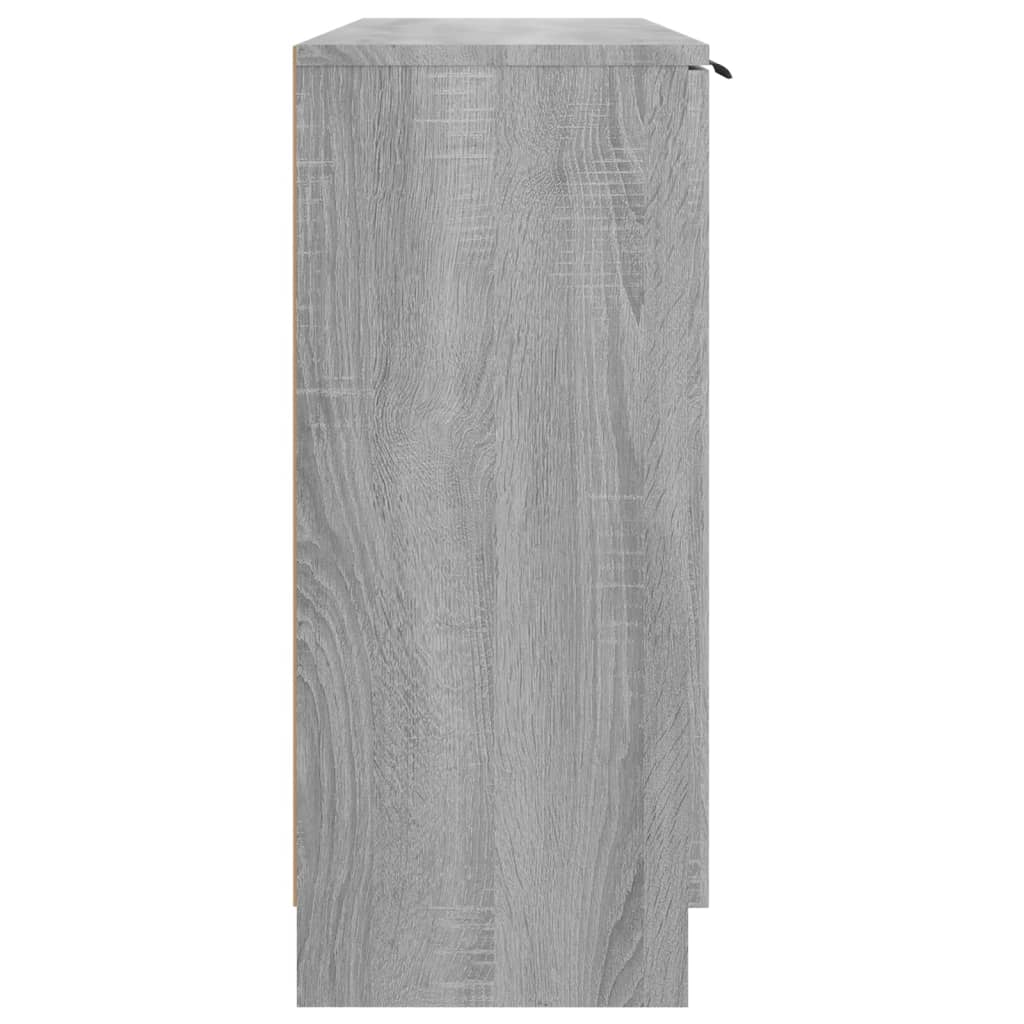 Ντουλάπι Γκρι Sonoma 90,5 x 30 x 70 εκ. από Επεξεργασμένο Ξύλο