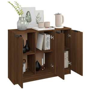 Ντουλάπι Καφέ Δρυς 90,5 x 30 x 70 εκ. από Επεξεργασμένο Ξύλο