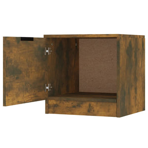 Κομοδίνο Καπνιστή Δρυς 40 x 39 x 40 εκ.