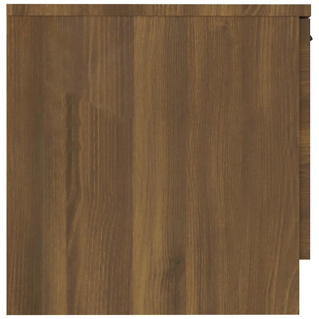 Κομοδίνο Καφέ Δρυς 40 x 39 x 40 εκ.