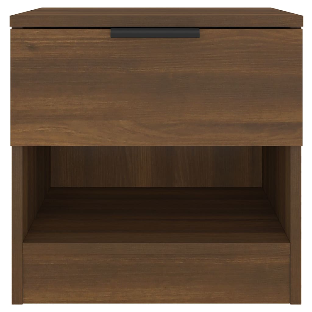 Κομοδίνα 2 pcs 40 x 39 x 40 εκ. Επεξεργασμένο ξύλο