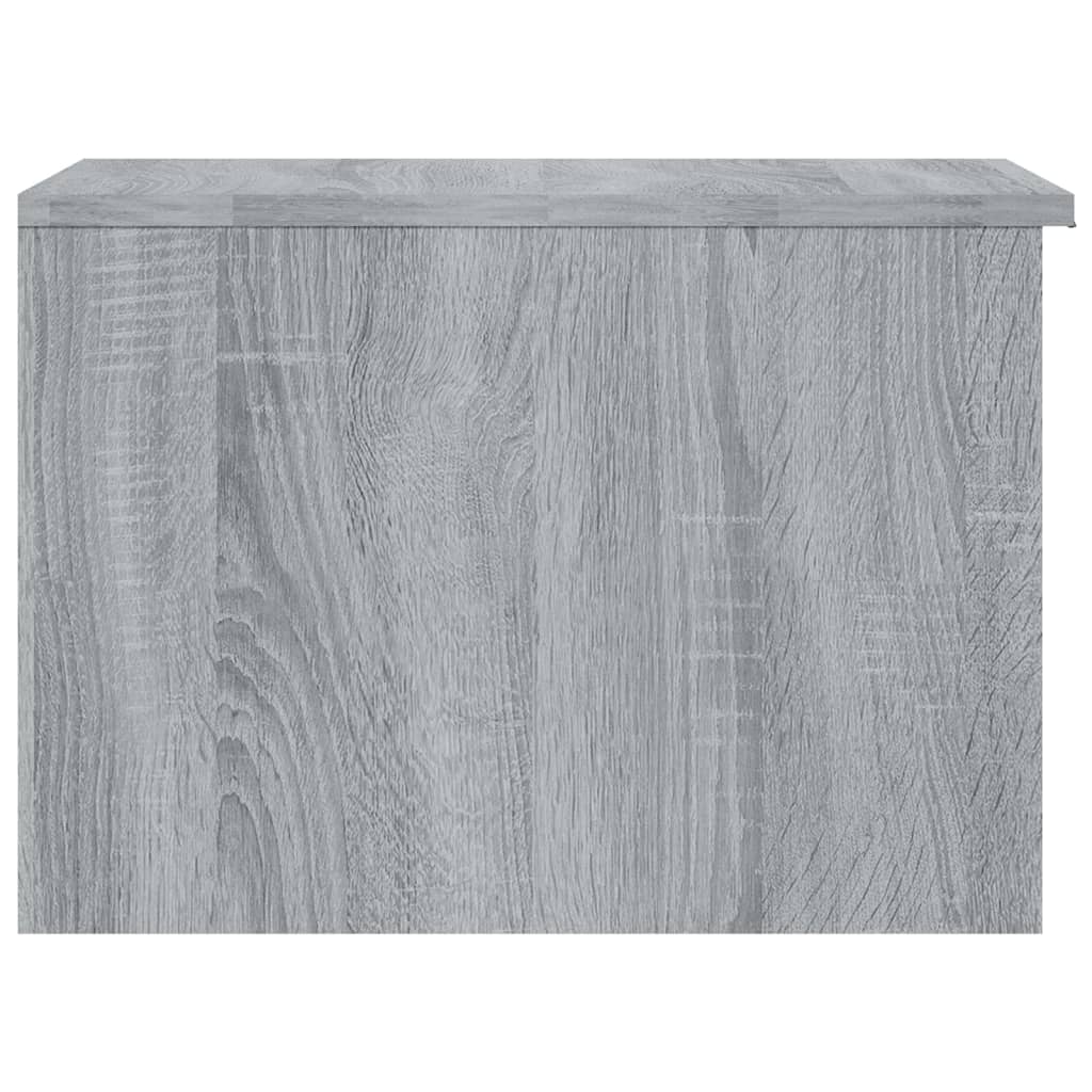 Τραπεζάκι Σαλονιού Γκρι Sonoma 50x50x36 εκ. Επεξεργασμένο Ξύλο - Pakobazaar