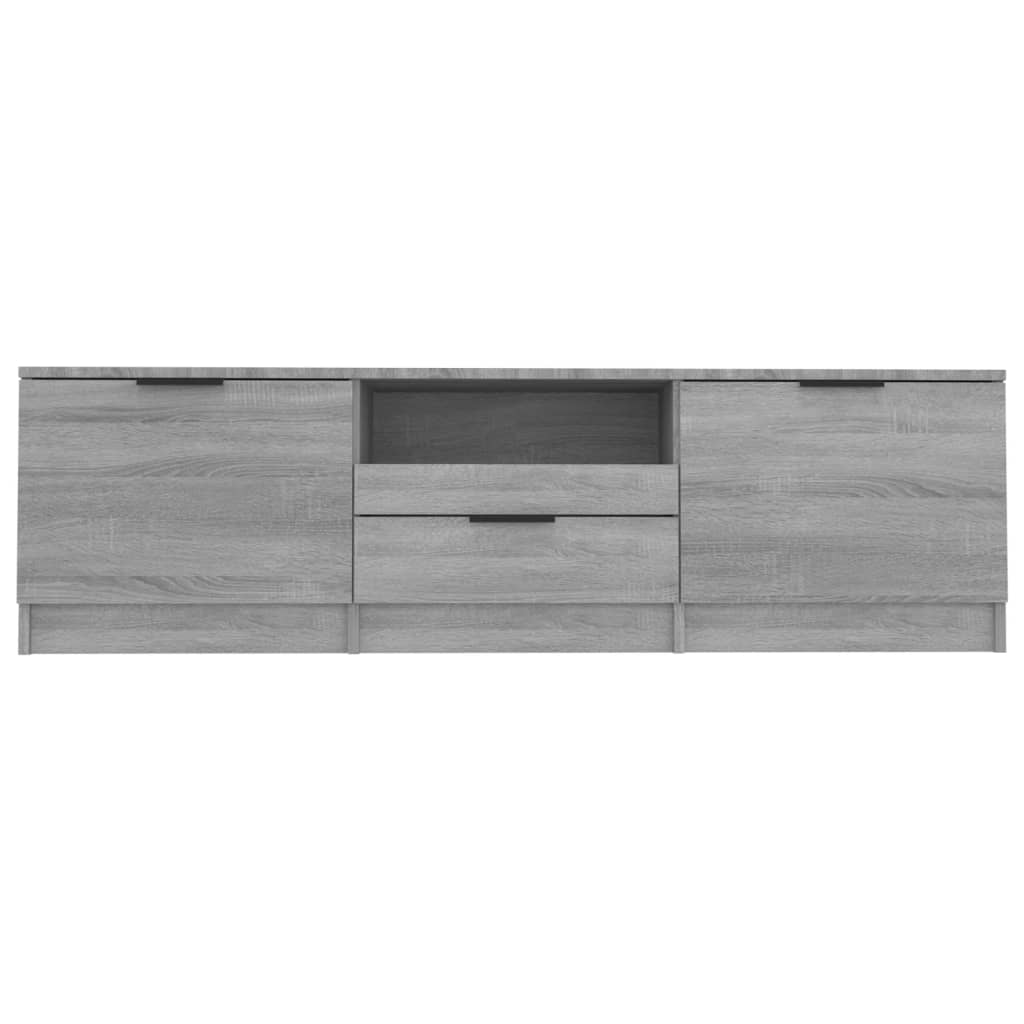 Έπιπλο Τηλεόρασης Γκρι Sonoma 140x35x40 εκ. Επεξεργασμένο Ξύλο - Pakobazaar