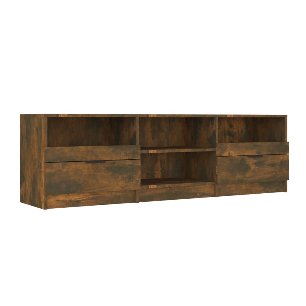Έπιπλο Τηλεόρασης Καπνιστή Δρυς 150x33,5x45 εκ. Επεξεργ. Ξύλο