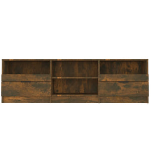 Έπιπλο Τηλεόρασης Καπνιστή Δρυς 150x33,5x45 εκ. Επεξεργ. Ξύλο