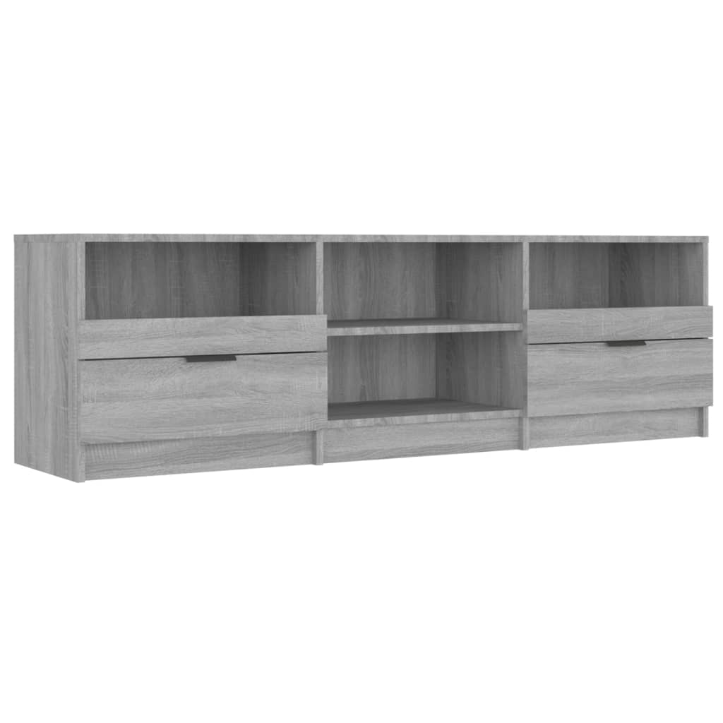 Έπιπλο Τηλεόρασης Γκρι Sonoma 150x33,5x45 εκ. από Επεξεργ. Ξύλο