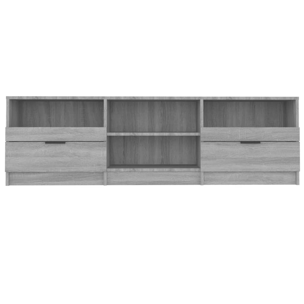 Έπιπλο Τηλεόρασης Γκρι Sonoma 150x33,5x45 εκ. από Επεξεργ. Ξύλο