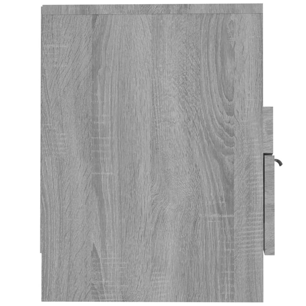 Έπιπλο Τηλεόρασης Γκρι Sonoma 150x33,5x45 εκ. από Επεξεργ. Ξύλο