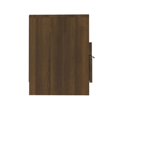 Έπιπλο Τηλεόρασης Καφέ Δρυς 150x33,5x45 εκ. Επεξεργασμένο Ξύλο