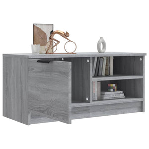 Έπιπλο Τηλεόρασης Γκρι Sonoma 80x35x36,5 εκ. Επεξεργασμένο Ξύλο - Pakobazaar