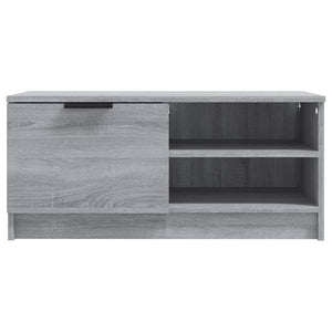 Έπιπλο Τηλεόρασης Γκρι Sonoma 80x35x36,5 εκ. Επεξεργασμένο Ξύλο - Pakobazaar