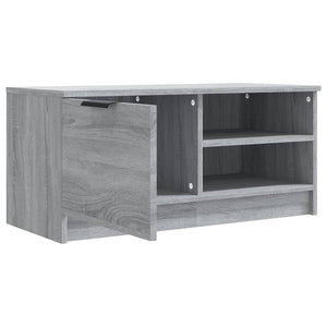 Έπιπλο Τηλεόρασης Γκρι Sonoma 80x35x36,5 εκ. Επεξεργασμένο Ξύλο - Pakobazaar