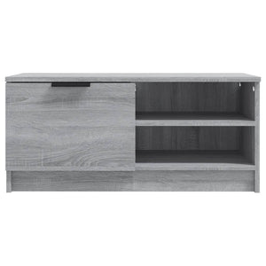 Έπιπλα Τηλεόρασης 2 τεμ. Γκρι Sonoma 80x35x36,5 εκ. Επεξ. Ξύλο