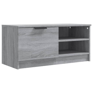 Έπιπλα Τηλεόρασης 2 τεμ. Γκρι Sonoma 80x35x36,5 εκ. Επεξ. Ξύλο