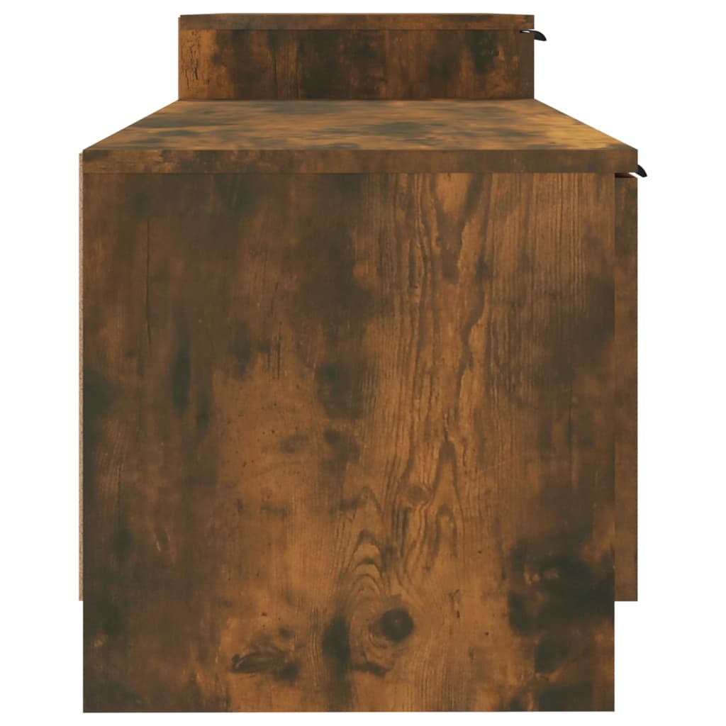 Έπιπλο Τηλεόρασης Καπνιστή Δρυς 158,5x36x45 εκ. Επεξεργ. Ξύλο
