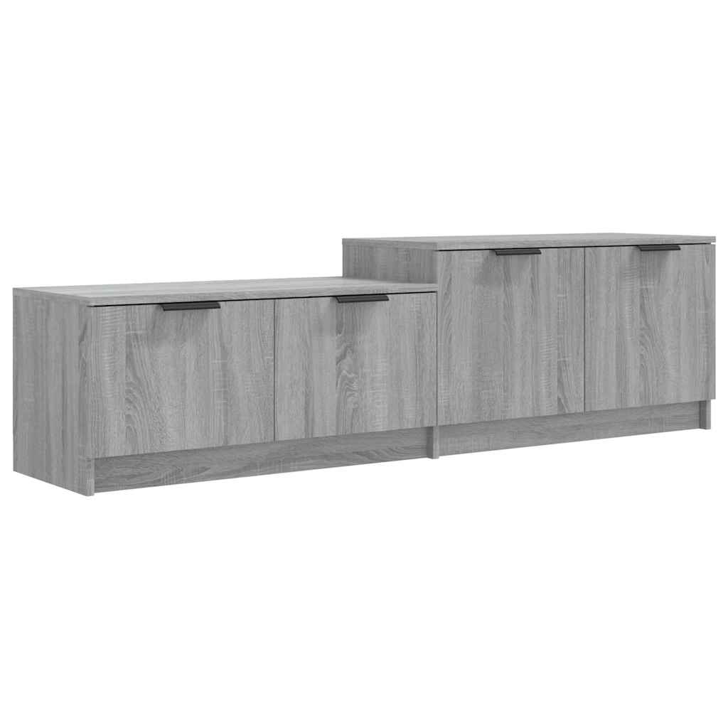 Έπιπλο Τηλεόρασης Γκρι Sonoma 158,5x36x45εκ. Επεξεργασμένο Ξύλο