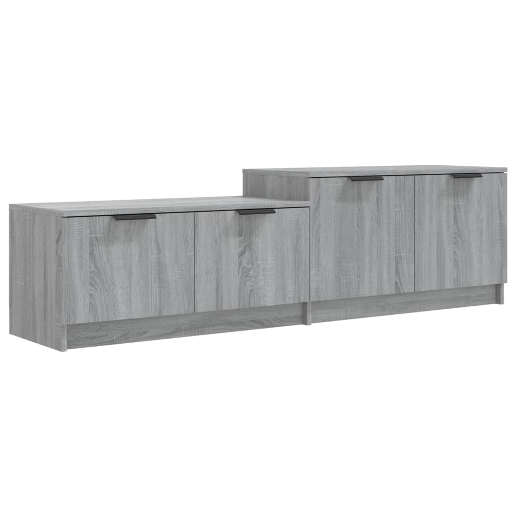 Έπιπλο Τηλεόρασης Γκρι Sonoma 158,5x36x45εκ. Επεξεργασμένο Ξύλο