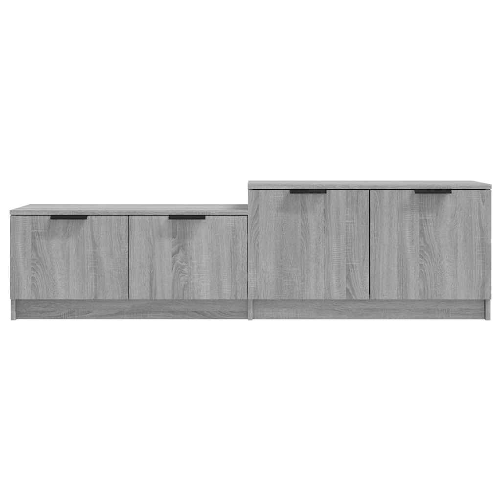 Έπιπλο Τηλεόρασης Γκρι Sonoma 158,5x36x45εκ. Επεξεργασμένο Ξύλο