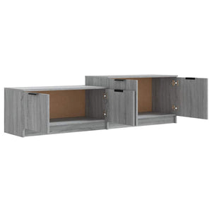 Έπιπλο Τηλεόρασης Γκρι Sonoma 158,5x36x45εκ. Επεξεργασμένο Ξύλο