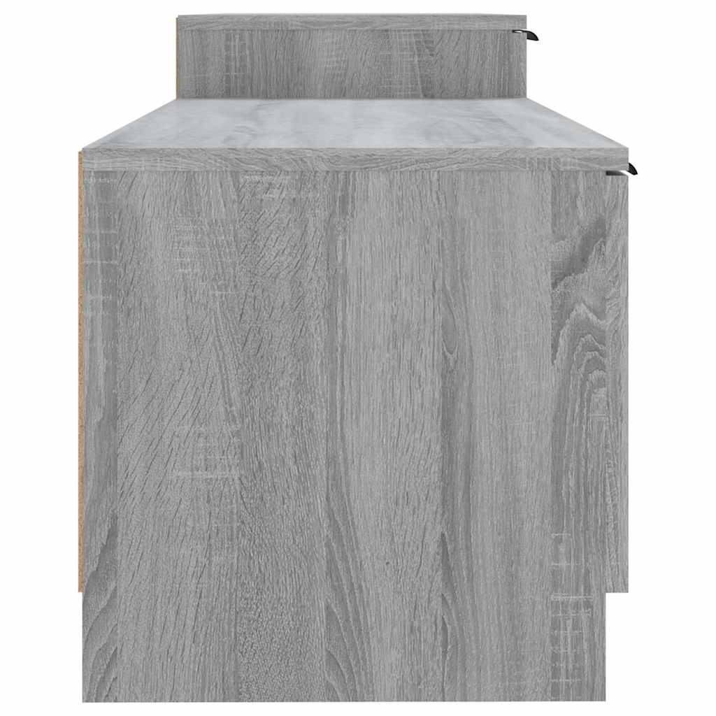Έπιπλο Τηλεόρασης Γκρι Sonoma 158,5x36x45εκ. Επεξεργασμένο Ξύλο