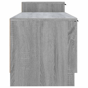 Έπιπλο Τηλεόρασης Γκρι Sonoma 158,5x36x45εκ. Επεξεργασμένο Ξύλο