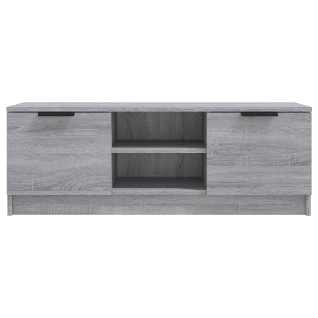 Έπιπλο Τηλεόρασης Γκρι Sonoma 102x35x36,5εκ. Επεξεργασμένο Ξύλο